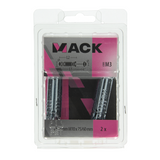 Mack 1019949 - keilbout 6-kant bout verzinkt 2 st m10 x 75 mm | 5 stuks - afbeelding 3