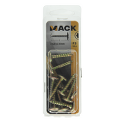 Mack 1019970 - luikschroef geel verzinkt 6,0 x 30 mm 10st | 5 stuks - afbeelding 4