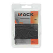 Mack 1017933 - staalnagel bvk staal geblauwd 200 gr 2,5 x 40 mm | 5 stuks - afbeelding 3