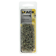 Mack 1017957 - spaanplaatschroef vz kop geelverz.200st 2,5 x 16 mm | 10 stuks - afbeelding 4