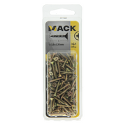 Mack 1017960 - spaanplaatschroef vz kop geelverz 175st 3,0 x 20 mm | 5 stuks - afbeelding 4