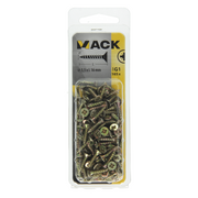 Mack 1017962 - spaanplaatschroef vz kop geelverz 165st 3,5 x 16 mm | 5 stuks - afbeelding 6
