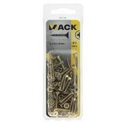 Mack 1017963 - spaanplaatschroef vz kop geelverz 100st 3,5 x 20 mm | 5 stuks - afbeelding 4