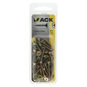 Mack 1017970 - spaanplaatschroef vz kop geelverz. 70st 4,0 x 25 mm | 5 stuks - afbeelding 6
