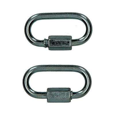 Mack 1008480 - 2 loze schakels + moer 3,5mm verzinkt | 10 stuks