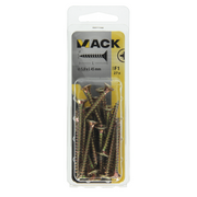 Mack 1017987 - spaanplaatschroef vz kop geelverz. 27st 5,0 x 45 mm | 5 stuks - afbeelding 6