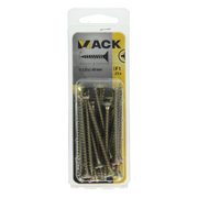 Mack 1017989 - spaanplaatschroef vz kop geelverz. 23st 5,0 x 60 mm | 5 stuks - afbeelding 4