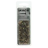 Mack 1018000 - spaanplschr.vzkop-zelfb. geelverz 200 st 3,0 x 16 mm | 5 stuks - afbeelding 4