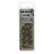 Mack 1018000 - spaanplschr.vzkop-zelfb. geelverz 200 st 3,0 x 16 mm | 5 stuks - afbeelding 4