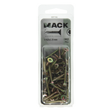 Mack 1018009 - spaanplschr.vzkop-zelfb. geelverz. 70 st 4,0 x 25 mm | 5 stuks - afbeelding 4