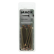 Mack 1018019 - spaanplschr.vzkop-zelfb. geelverz. 25 st 4,5 x 60 mm | 5 stuks - afbeelding 6