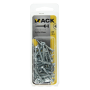 Mack 1018032 - schroef met kopboring staal verz. 40 st 4,5 x 30 mm | 5 stuks - afbeelding 4