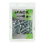 Mack 1018037 - houtdraadbout staal verzinkt 40 st 6 x 30 mm | 5 stuks - afbeelding 5