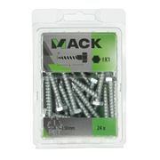 Mack 1018044 - houtdraadbout staal verzinkt 24 st 7 x 50 mm | 5 stuks - afbeelding 3