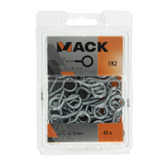 Mack 1018135 - schroefoog staal verzinkt 45st 3,5 x 16 mm | 5 stuks - afbeelding 3