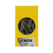 Mack 1020097 - spaanplaatschroef vz kop geelvz 200 st 4,0 x 60 mm | 2 stuks - afbeelding 7