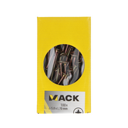 Mack 1020117 - spaanplaatschroef vz kop geelvz 100 st 5,0 x 70 mm | 3 stuks - afbeelding 3