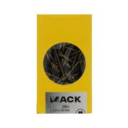 Mack 1020142 - spaanplaatschroef vz kp-zelfb.gvz 200st 4,0 x 60 mm | 2 stuks - afbeelding 3
