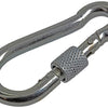 Mack 1008494 - 1 karabijnhaak + borgsl. 6 x 60mm verzinkt | 10 stuks