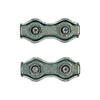 Mack 1008498 - 2 staaldraadklemmen 3mm duplex verzinkt | 10 stuks