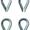 Mack 1008508 - 4 kousen 4mm verzinkt | 10 stuks