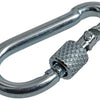 Mack 1008514 - 1 karabijnhaak + borgsl. 4 x 40mm verzinkt | 10 stuks