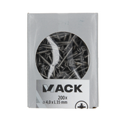 Mack 1020234 - spaanplaatschroef vz kop inox a2 200 st 4,0 x 35 mm | 2 stuks - afbeelding 3