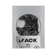 Mack 1020239 - spaanplaatschroef vz kop inox a2 200 st 4,5 x 35 mm | 2 stuks - afbeelding 3