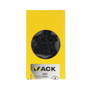 Mack 1020279 - gipsplaatschrf tekspunt zwart gefosfat. 500 st 3,5 x 35 mm | 2 stuks - afbeelding 2