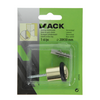 Mack 1047649 - deurstop cilindermodel vermessingd ø 20h30 mm 1 st pc | 6 stuks