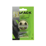 Mack 1047658 - deurstop halvemaan messing ø 44 mm 1 st pc | 6 stuks - afbeelding 4