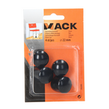 Mack 1047701 - opsteekdop kunststof zwart ø 22 mm 4 st pcs | 6 stuks - afbeelding 5