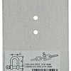 Mack 1008521 - 2 kelven recht 5mm verzinkt | 10 stuks