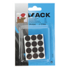 Mack 1047664 - meubelviltje zelfklevend bruin ø 13 mm 24 st pcs | 12 stuks