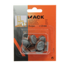 Mack 1047713 - stoelglijder met nagel vilt bruin ø 22 mm 8 st pcs | 6 stuks