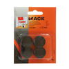 Mack 1047759 - insteekdop kunstsstof zwart ø 25 mm 4 st pcs | 6 stuks