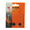 Mack 1047760 - insteekdop kunstsstof zwart ø 12 mm 4 st pcs | 6 stuks