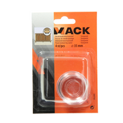 Mack 1047765 - meubelonderzetter kunststof transparant ø 35 mm 4 st pcs | 6 stuks - afbeelding 4
