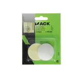 Mack 1047628 - deurstop zelfklevend wit ø 40 mm 2 st pcs | 6 stuks - afbeelding 2