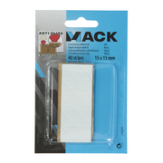 Mack 1047677 - schuimstrip zelfklevend wit 15 x 15 mm 40 st pcs | 6 stuks - afbeelding 5