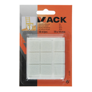 Mack 1047727 - viltpastille zelfklevend wit 19 x 19 mm 18 st pcs | 12 stuks - afbeelding 4