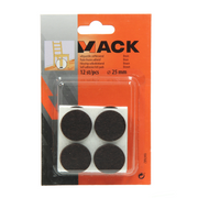 Mack 1047682 - viltpastille zelfklevend bruin ø 25 mm 12 st pcs | 12 stuks - afbeelding 5