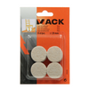 Mack 1047683 - super-vilt zelfklevend beige ø 28 mm 8 st pcs | 12 stuks