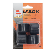 Mack 1047739 - opsteekdop kunststof zwart ø 32 mm 4 st pcs | 6 stuks - afbeelding 4