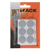 Mack 1047745 - super glijpastille zelfklevendgrijs ø 22 mm 12 st pcs | 12 stuks - afbeelding 3