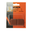 Mack 1048777 - super glijpastille zelfklevendbruin 30 x 30 mm 4 st pcs | 12 stuks