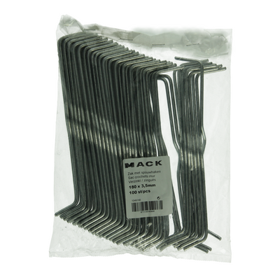 Mack 1049740 - zak met 100st spouwhaken verzinkt 180 x 3,5 | 5 stuks