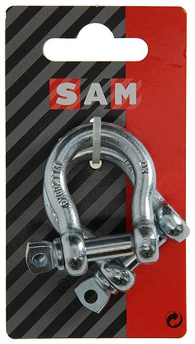 Mack 1008529 - 2 kelven ovaal 8mm verzinkt | 10 stuks