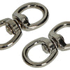 Mack 1008532 - 2 draainagels vernikkeld 20x20mm k | 5 stuks
