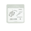 Mack 1006862 - 2 staaldraadklemmen simplex verzinkt 2mm bl | 5 stuks